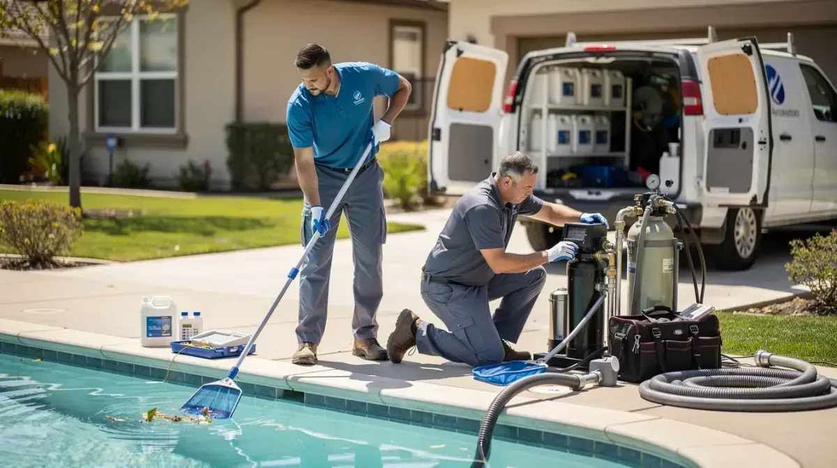 Pool Cleaning in Visalia