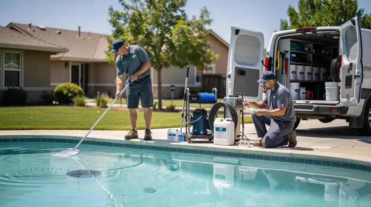 Pool Maintenance in Visalia